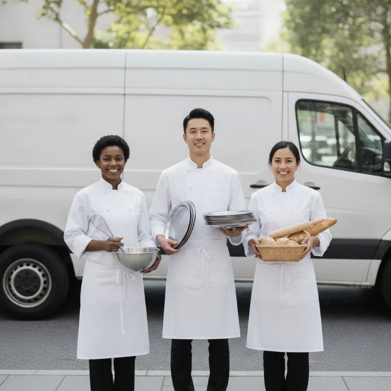 Catering team in Dartford